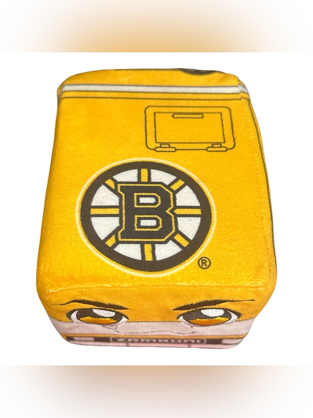 NHL Hockey Boston Bruins Yellow Zamboni Stuffed Plush Toy - Picture 7 of 8